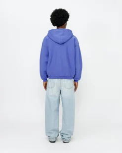 AUSGEWASCHENER GRAFIK-ZIP-HOODIE