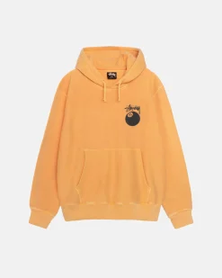 8 BALL HOODIE PIGMENT DYED