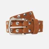 8 BALL STUDDED BELT