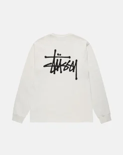 BASIC STÜSSY LS TEE PIGMENT DYED