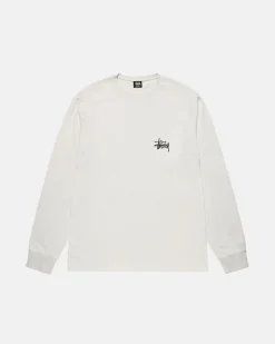 BASIC STÜSSY LS TEE PIGMENT DYED