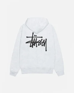 BASIC STÜSSY ZIP HOODIE
