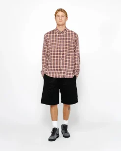 BEACH SHORT BRUSHED COTTON