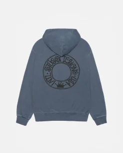 BUANA ZIP HOODIE PIGMENT DYED