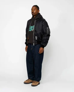 BUILT REVERSIBLE BOMBER JACKET