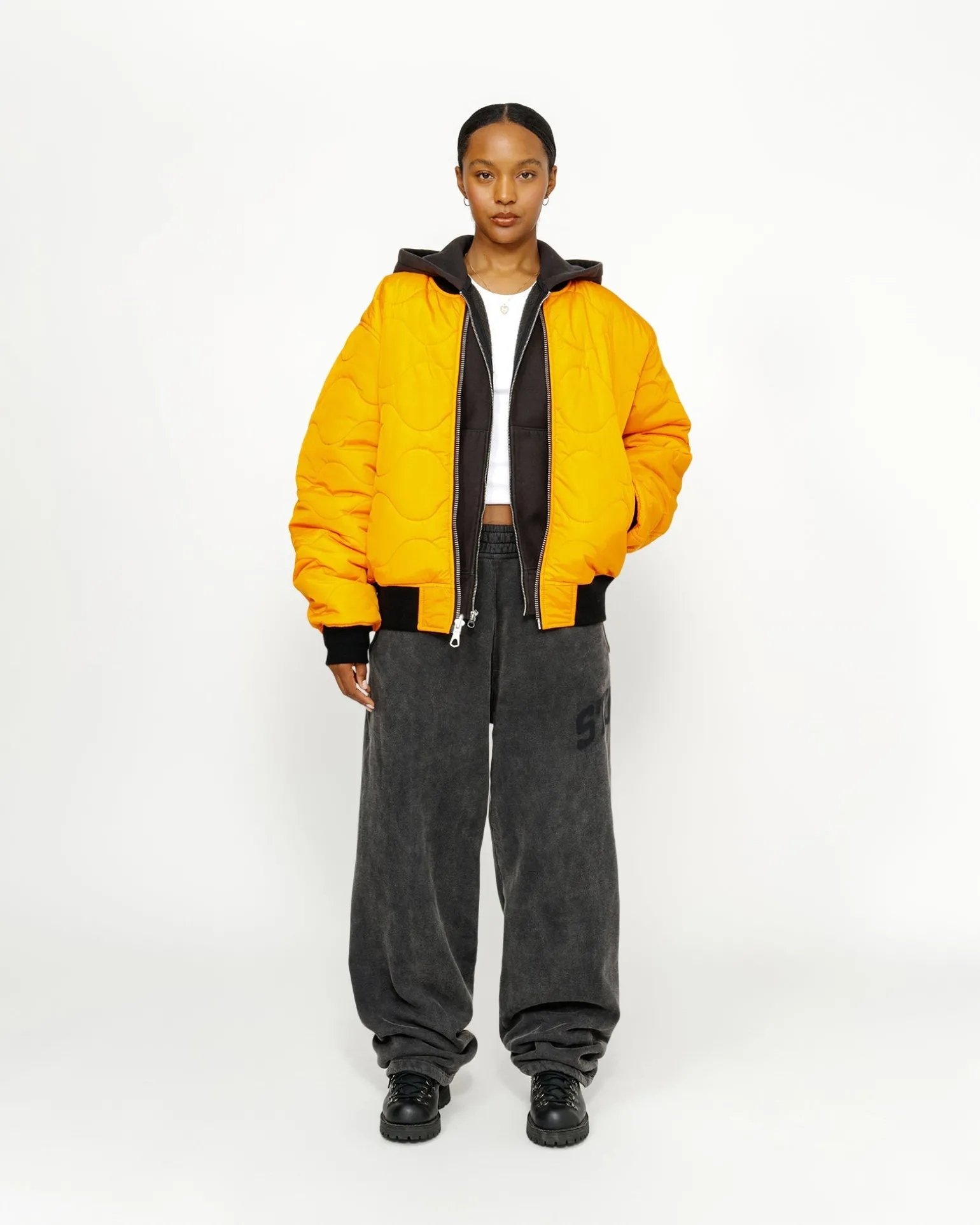 BUILT REVERSIBLE BOMBER JACKET