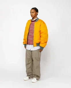 BUILT REVERSIBLE BOMBER JACKET