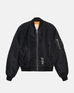 BUILT REVERSIBLE BOMBER JACKET