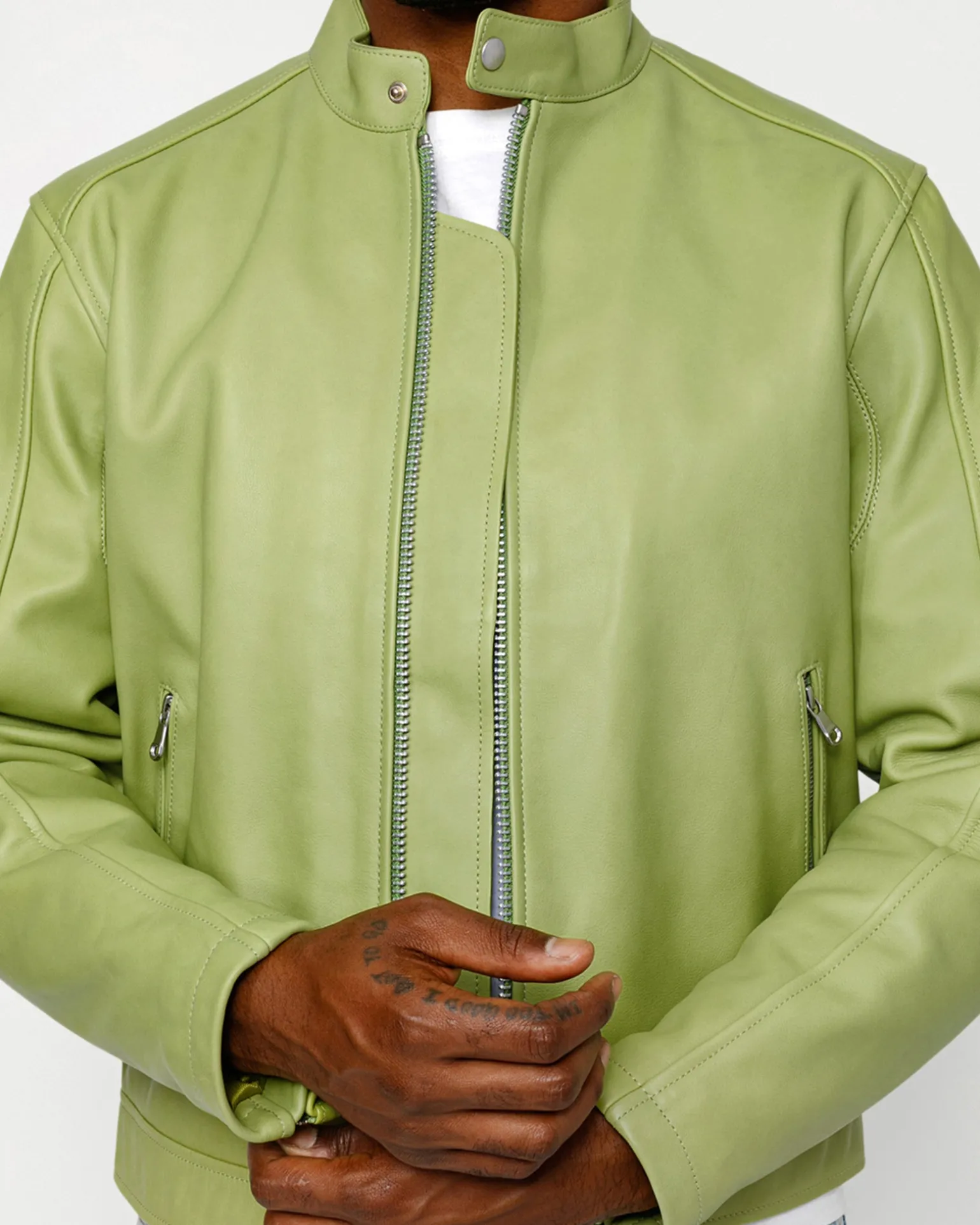 CAFE RACER LEATHER JACKET