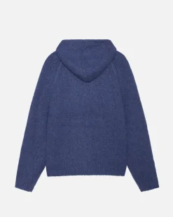 CHUNKY KNIT ZIP HOODIE