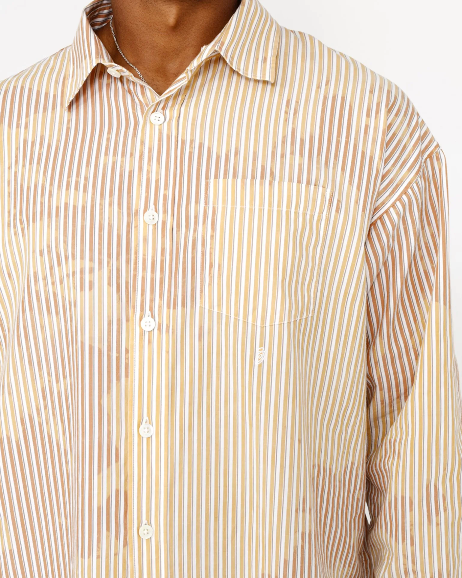 CLASSIC LS SHIRT BLEACHED POPLIN