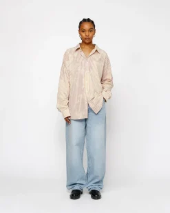 CLASSIC LS SHIRT BLEACHED POPLIN