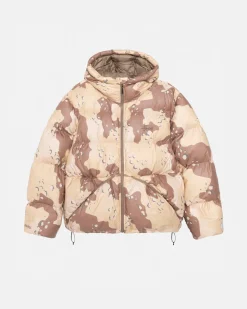 DOWN PARKA CAMO RIPSTOP
