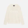 EMBROIDERED V-NECK LOGO SWEATER