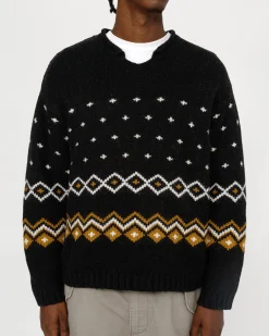 FAIRISLE SWEATER MIT ROLLKRAGEN