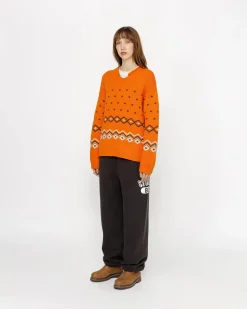 FAIRISLE SWEATER MIT ROLLKRAGEN