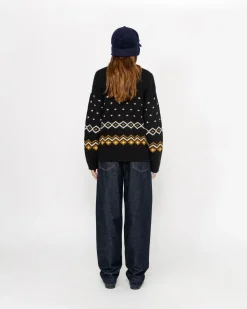 FAIRISLE SWEATER MIT ROLLKRAGEN