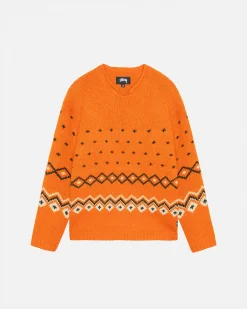 FAIRISLE SWEATER MIT ROLLKRAGEN