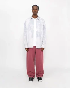 FLEECE PANT FADED GRAPHIC