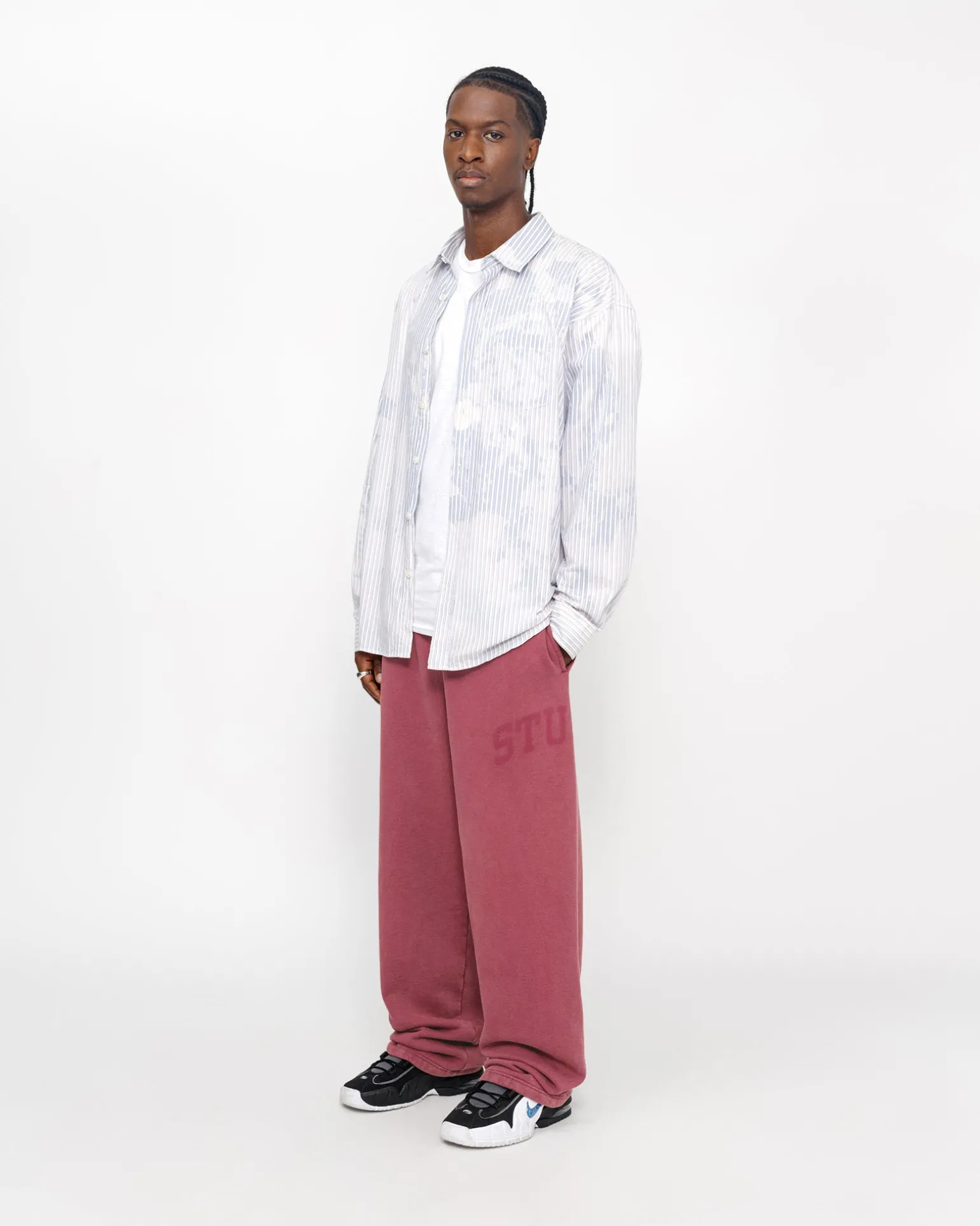 FLEECE PANT FADED GRAPHIC