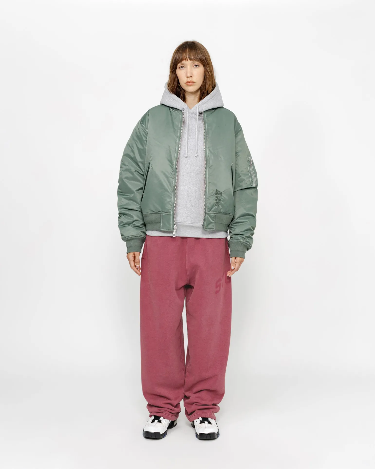 FLEECE PANT FADED GRAPHIC
