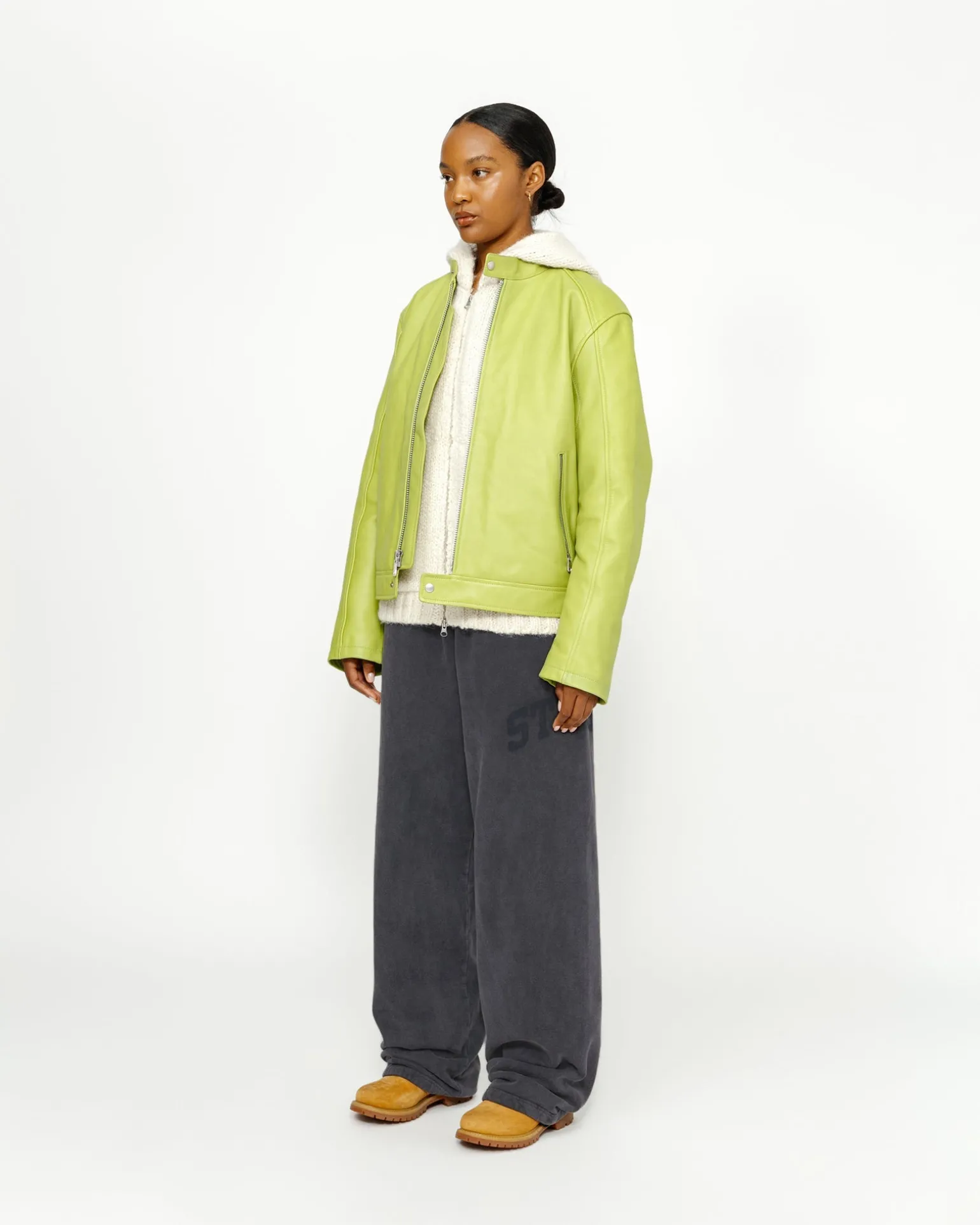 FLEECE PANT FADED GRAPHIC