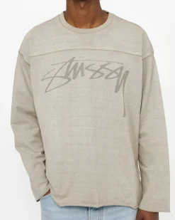 FOOTBALL CREW PIGMENT DYED COTTON