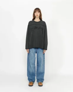 FOOTBALL CREW PIGMENT DYED COTTON