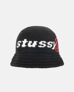 Gestrickter BUCKET HAT STUSSY SPORT