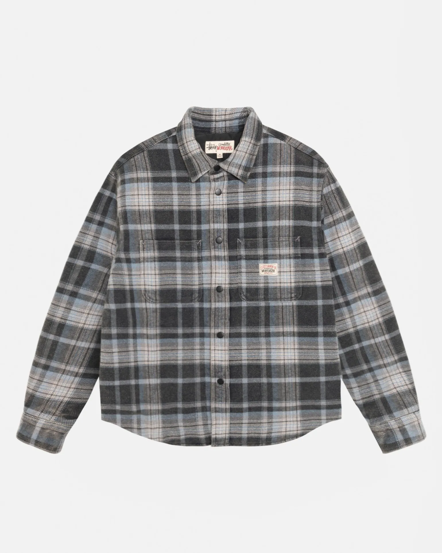 HEAVY WASHED PLAID SHIRT