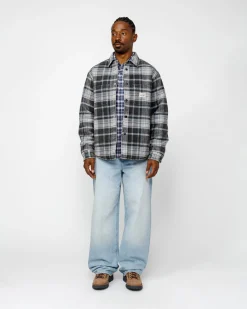 HEAVY WASHED PLAID SHIRT