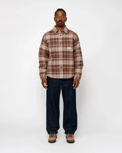 HEAVY WASHED PLAID SHIRT