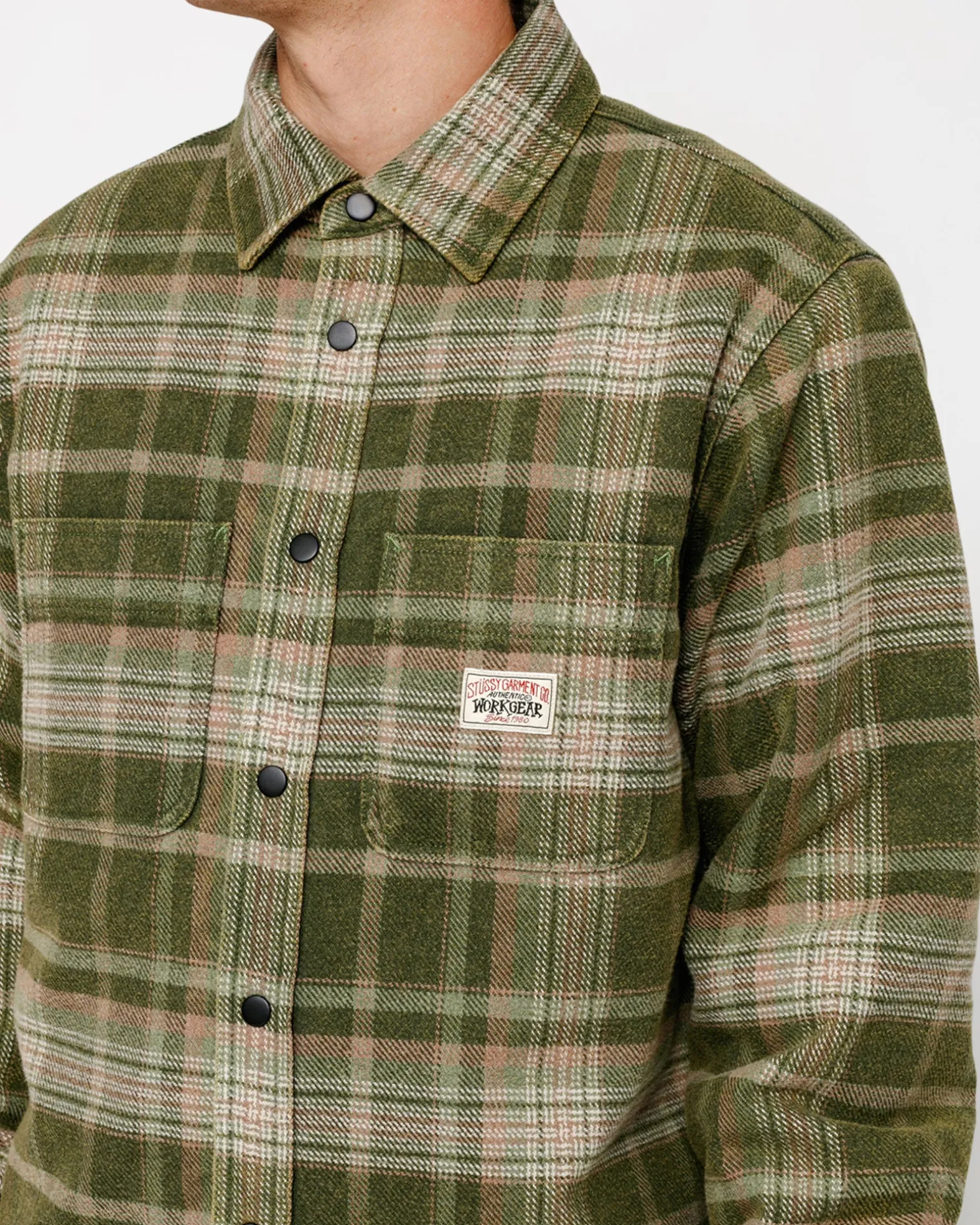 HEAVY WASHED PLAID SHIRT