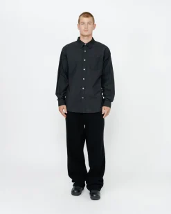 KLASSISCHES LS-SHIRT SPRÜHGEFÄRBT