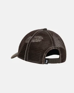 LOW PRO TRUCKER CUT-OUT LEATHER SNAPBACK