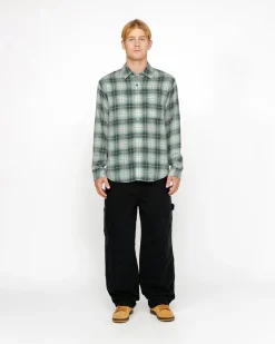 MATTHEW SHIRT LG PRINTED PLAID