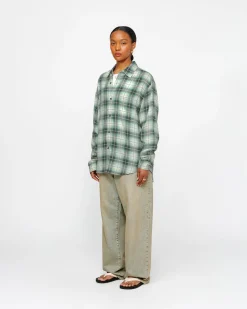 MATTHEW SHIRT LG PRINTED PLAID