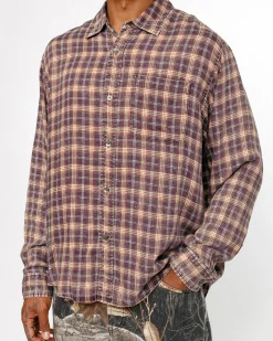 MATTHEW SHIRT PRINTED PLAID