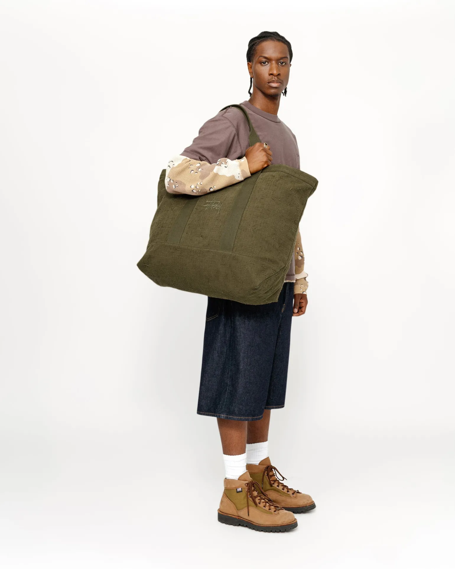 NEEDLE PUNCH XL TOTE BAG