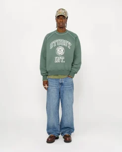 OVERLOCK VARSITY RAGLAN CREW