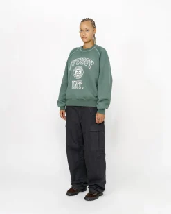 OVERLOCK VARSITY RAGLAN CREW