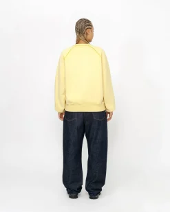 OVERLOCK VARSITY RAGLAN CREW