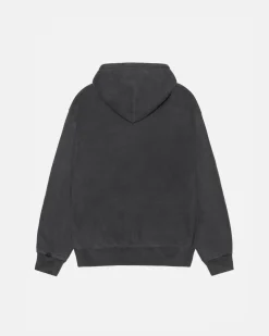 RASTA LION HOODIE PIGMENTGEFÄRBT