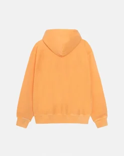 RASTA LION ZIP HOODIE PIGMENTGEFÄRBT