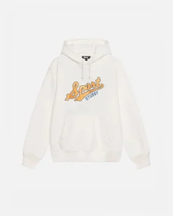 SATIN PATCH HOODIE