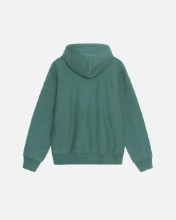 SATIN PATCH HOODIE
