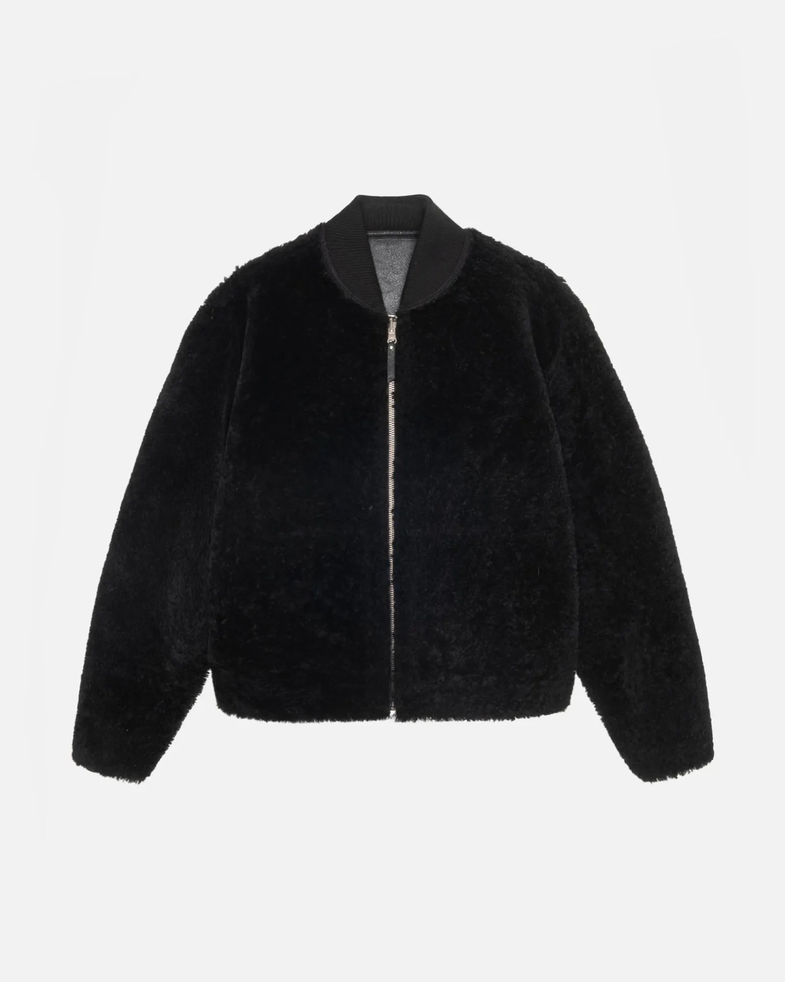 SHEARLING REVERSIBLE BOMBER