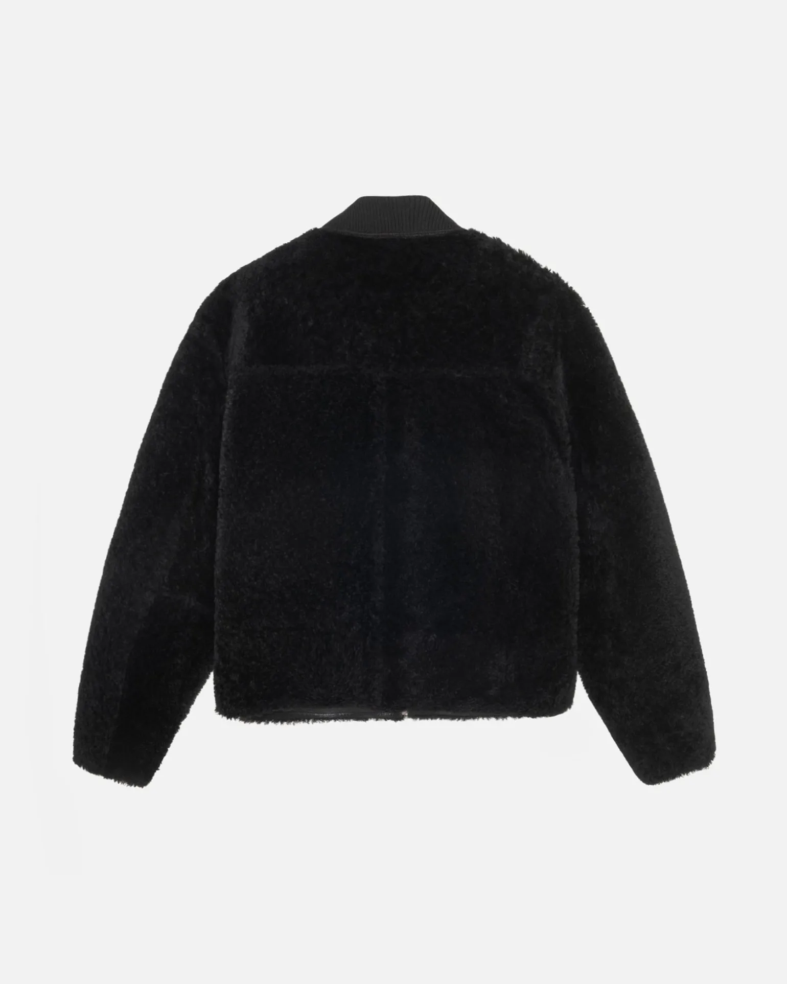SHEARLING REVERSIBLE BOMBER