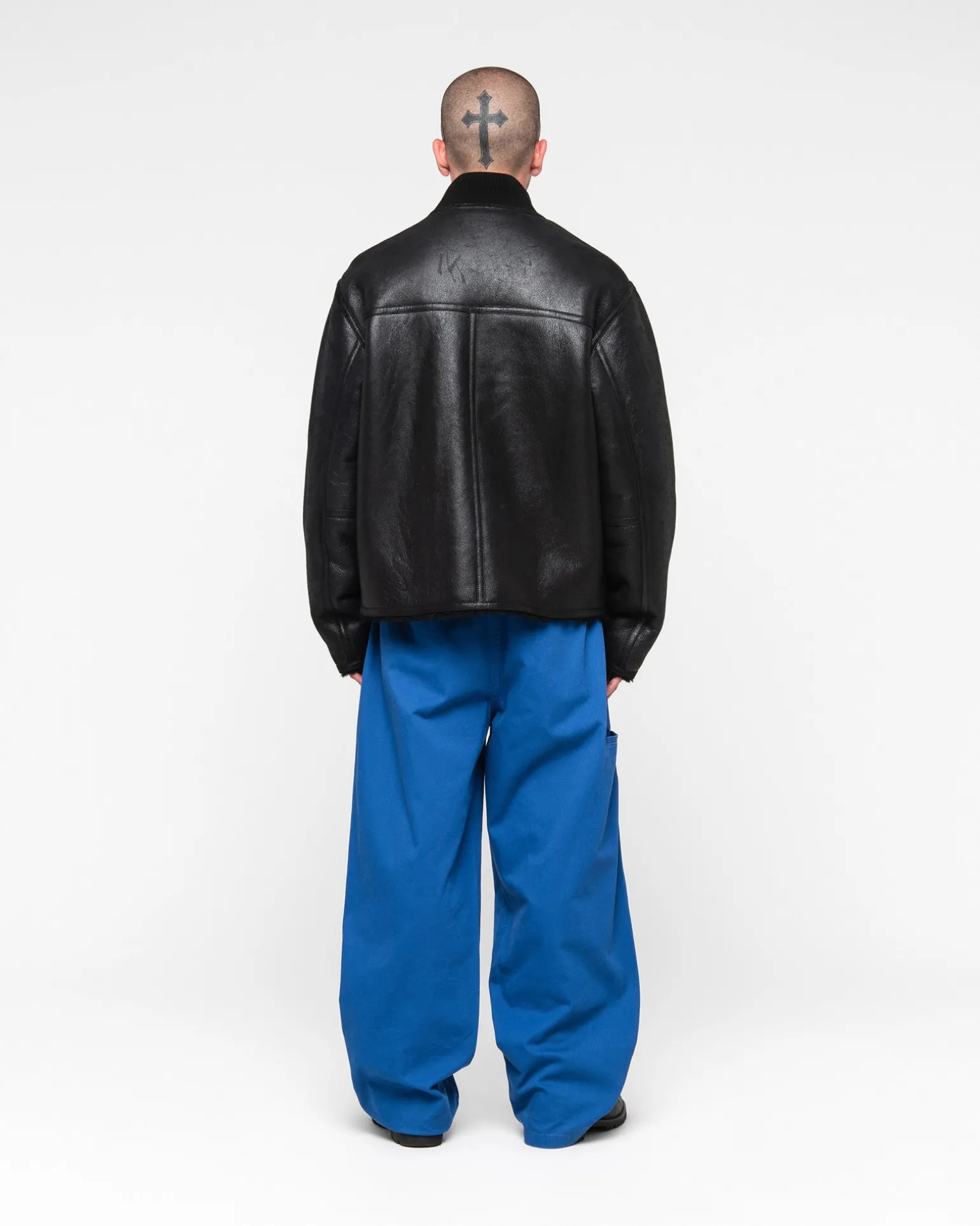 SHEARLING REVERSIBLE BOMBER