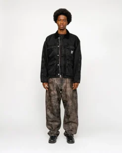 SHOP JACKET WASHED CANVAS